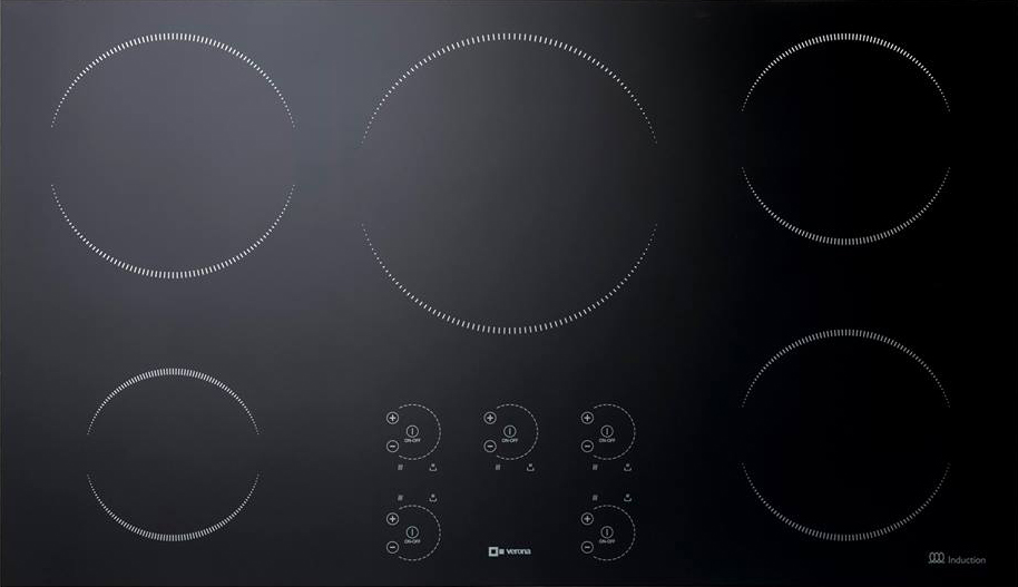 Verona 36%22 Induction 5-Zone Cooktop